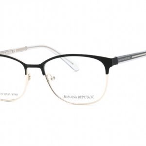 Banana Republic BR 205 MT BK GD/Clear demo lens 0I46 00 52-16-135 MM