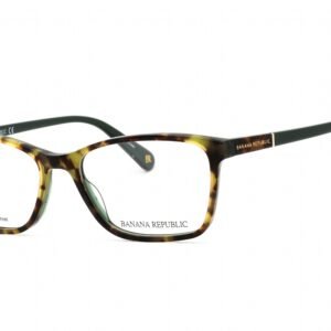 Banana Republic BR 207 OLIVE HAVANA/Clear demo lens 0G1U 00 50-16-135 MM