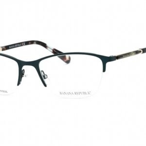 Banana Republic BR 212 TEAL/Clear demo lens 0ZI9 00 51-18-135 MM