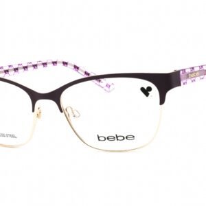 Bebe BB5196 PLUM/Clear Demo Lens 500 52-16-135 MM