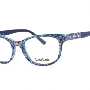 Bebe BB5198 Navy Floral / Clear Lens 400 51-17-135 MM