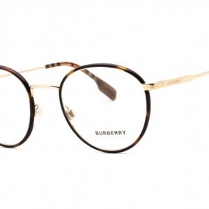 Burberry 0BE1373 Light Gold/Dark Havana /Clear demo lens 1109 51-21-145 MM