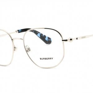 Burberry 0BE1385 Silver/Clear demo lens 1005 53-18-145 MM