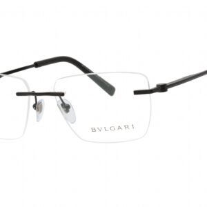 Bvlgari 0BV1122 Matte Black/Clear demo lens 128 55-18-150 MM