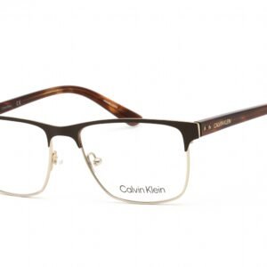 Calvin Klein CK18304 SATIN BROWN/Clear demo lens 200 53-16-145 MM