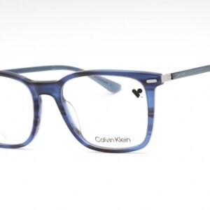 Calvin Klein CK22541 BLUE HORN/Clear demo lens 420 55-19-145 MM