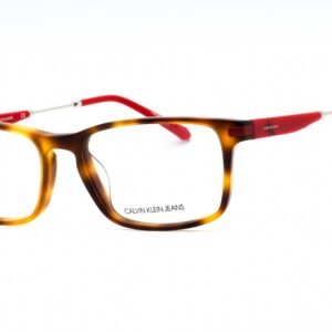 Calvin Klein Jeans CKJ18707 SOFT TORTOISE/Clear Demo Lens 240 54-18-0 MM
