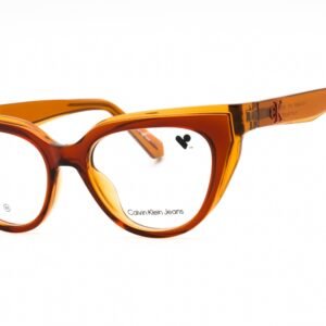 Calvin Klein Jeans CKJ24628 BRICK/AMBER/clear demo lens 618 50-17-140 MM