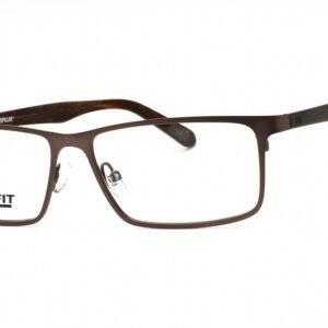 Caterpillar CTO3021 Matte Dark Brown/Clear demo lens 003 60-16-150 MM