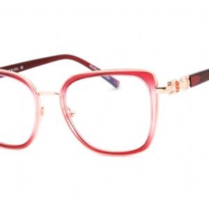 Charriol PC71055 Shiny Pink Gold/Burgundy / Clear Lens C03 52-18-0 MM
