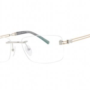 Charriol PC75088 Shiny Silver/Gold / Clear Lens C02 58-18-145 MM