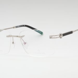 Charriol PC75115 Shiny Silver/Grey Horn / Clear Lens C02 57-18-0 MM