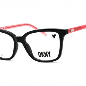 DKNY DK5051 BLACK/Clear demo lens 001 52-16-135 MM