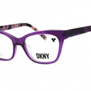 DKNY DK5053 CRYSTAL PURPLE/Clear demo lens 500 51-18-140 MM
