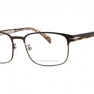 David Beckham DB 1066 BROWN MT RUTHENIUM/Clear demo lens 005N 00 56-19-150 MM