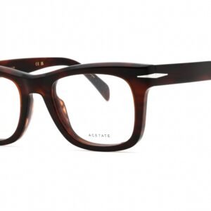 David Beckham DB 7105 BRW HORN B/clear demo lens 0EX4 00 51-21-145 MM