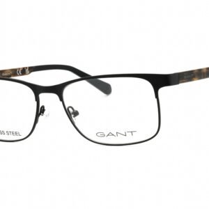 GANT GA3234 matte black/clear demo lens 002 54-16-145 MM