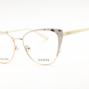 Guess GU50121 white/clear demo lens 021 55-16-145 MM