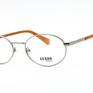 Guess GU8239 shiny gunmetal/clear demo lens 008 55-19-140 MM