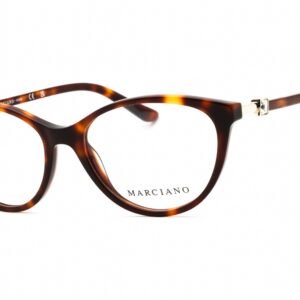 Guess by Marciano GM50023 dark havana/clear demo lens 052 53-16-140 MM