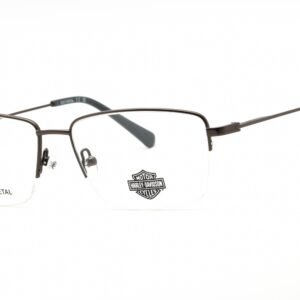 Harley Davidson HD0949 matte dark nickeltin/clear demo lens 007 56-16-145 MM