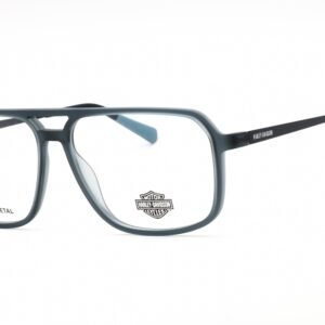 Harley Davidson HD50069 matte light blue/clear demo lens 085 60-14-145 MM