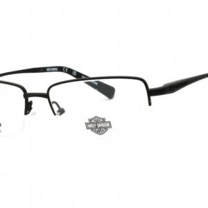 Harley Davidson HD9024 matte black/Clear demo lens 002 57-17-145 MM