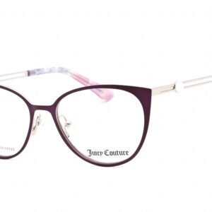 Juicy Couture JU 221 MATTE VIOLET / Clear demo lens 01JZ 00 51-16-135 MM