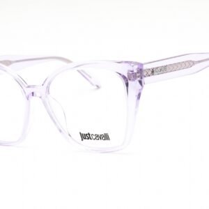 Just Cavalli VJC005 Shiny Transparent Purple / Clear Lens 06SC 56-16-140 MM