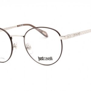 Just Cavalli VJC017 Shiny Palladium / Clear Lens 0A75 51-20-140 MM