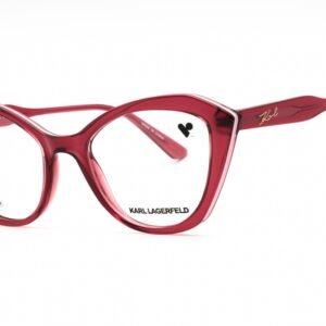 KARL LAGERFELD KL6137 ANTIQUE ROSE/clear demo lens 652 52-19-140 MM