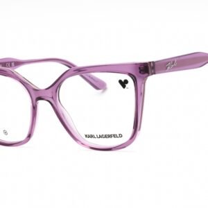 KARL LAGERFELD KL6155 LAVENDER/clear demo lens 662 53-18-140 MM