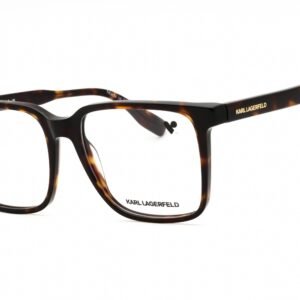 KARL LAGERFELD KL6157 DARK TORTOISE/Clear demo lens 242 54-16-145 MM