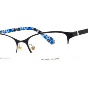 Kate Spade ADALINA MT BL SLV/clear demo lens 0F2G 00 51-16-140 MM