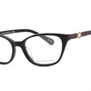 Kate Spade EMMALEE BLACK/Clear demo lens 0807 00 51-16-140 MM