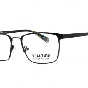 Kenneth Cole Reaction KC0871 matte black/clear demo lens 002 55-18-145 MM