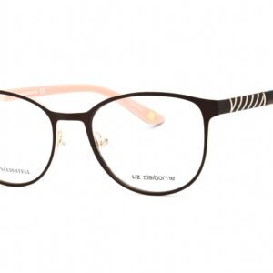 Liz Claiborne L 459 BROWN GOLD /Clear demo lens 0FG4 00 50-17-135 MM