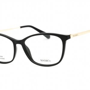 Max & Co MO5083 shiny black/clear demo lens 001 56-15-140 MM