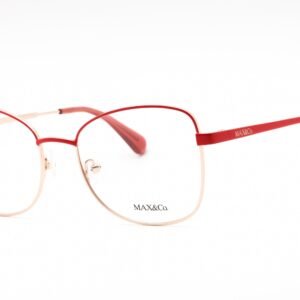 Max & Co MO5091 shiny red/clear demo lens 066 52-18-140 MM