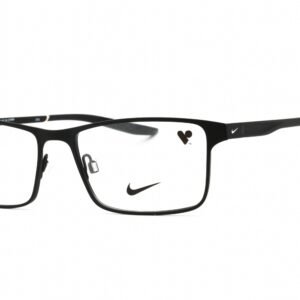 Nike NIKE 8047 SATIN BLACK/BLACK/Clear demo lens 001 56-17-140 MM