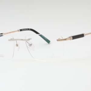 Charriol PC75072 Shiny Silver/Gold / Clear Lens C02 55-19-0 MM