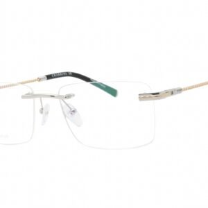 Charriol PC75078 Shiny Silver/Gold/Black / Clear Lens C02 57-18-140 MM