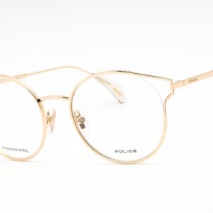 Police VPL926 SHINY ROSE GOLD/clear demo lens 0300 50-19-135 MM