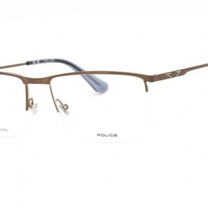 Police VPLG75 Shiny Glossed Bronze / Clear Lens 0F68 57-18-145 MM