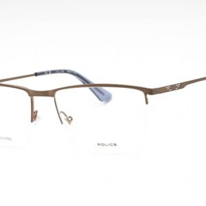 Police VPLG75M Shiny Glossed Bronze / Clear Lens 0F68 57-0-0 MM
