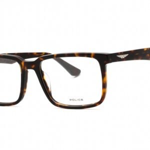 Police VPLN17M SHINY HAVANA/clear demo lens 0722 57-18-145 MM