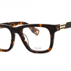 Police VPLN29 DARK HAVANA/Clear demo lens 04BL 52-21-145 MM