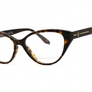 Ralph Lauren 0RL6228U Glossy Dark Tortoise/Clear demo lens 5003 53-16-145 MM
