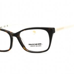 Skechers SE2210 dark havana/clear demo lens 052 53-16-140 MM