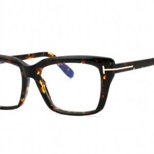 Tom Ford FT5894-B dark havanaclear/blue-light block lens 052 56-16-140 MM